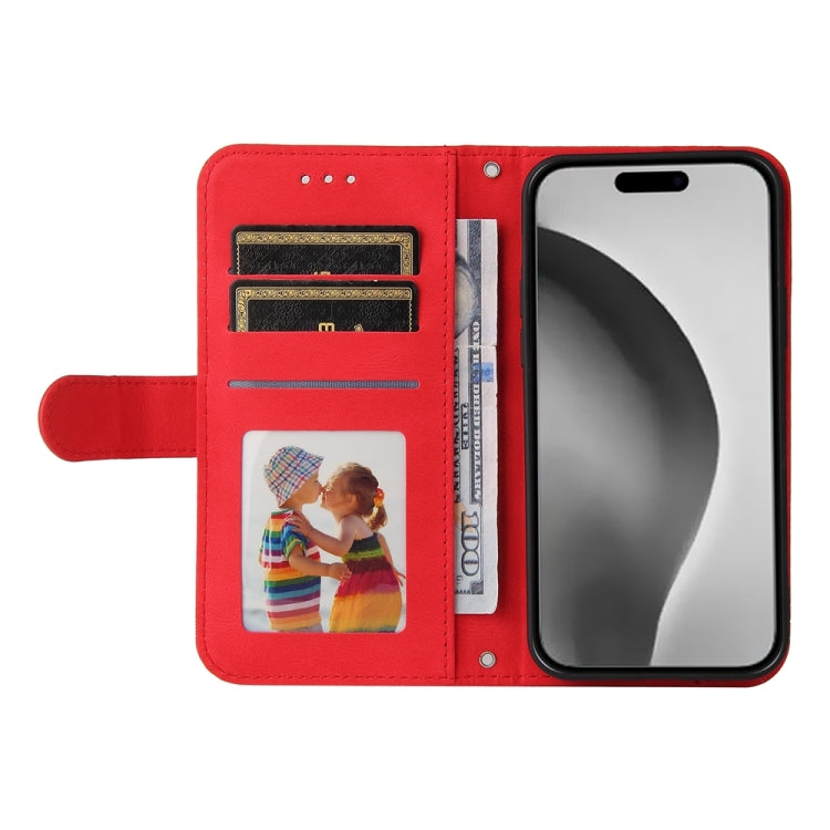 Skin Feel Life Tree Leather Phone Case, For iPhone 16 Pro Max, For iPhone 16 Pro, For iPhone 16 Plus, For iPhone 16