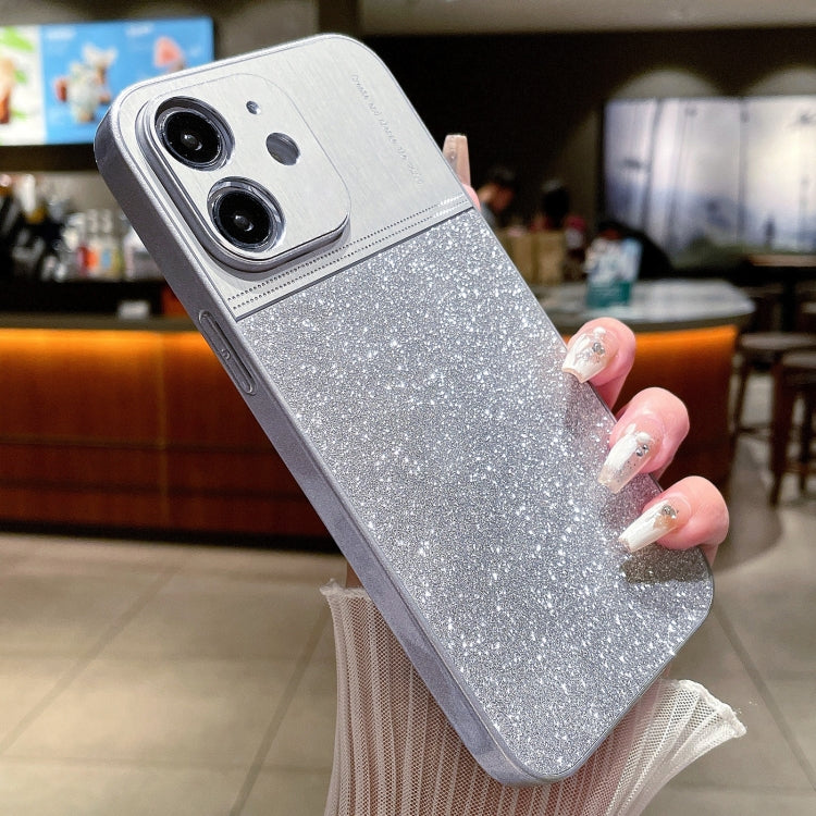 جراب هاتف مقاوم للصدمات بمسحوق لامع معدني، لهاتف iPhone 12 Pro، وiPhone 11 Pro Max، وiPhone 11