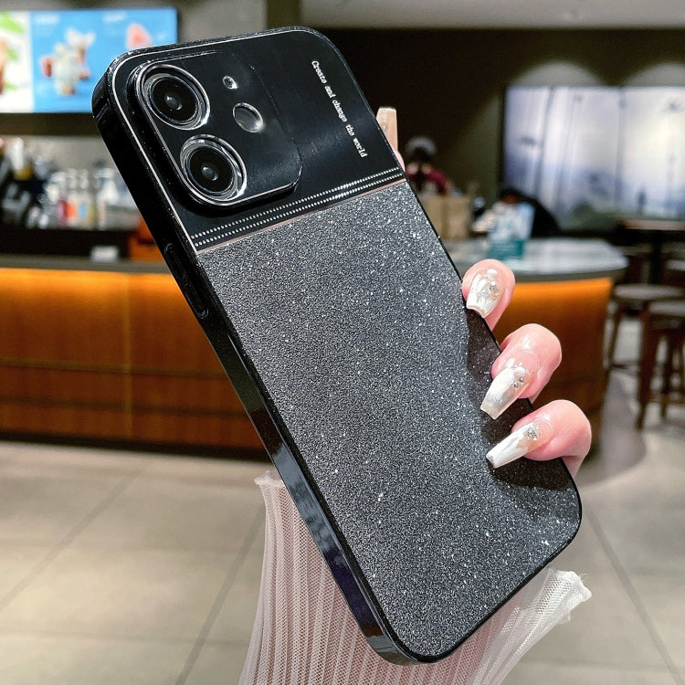 جراب هاتف مقاوم للصدمات بمسحوق لامع معدني، لهاتف iPhone 12 Pro، وiPhone 11 Pro Max، وiPhone 11