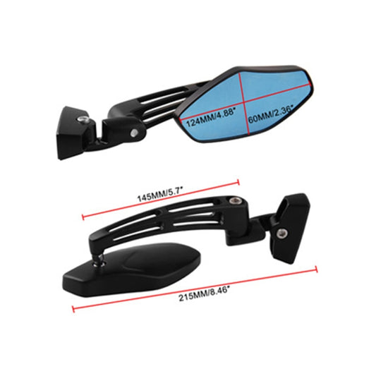 1Pair SF-062 Motorcycle Modified Rearview Mirror Reflective Mirror, SF-062