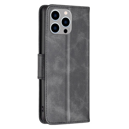 Lambskin Texture Pure Color Flip Leather Phone Case