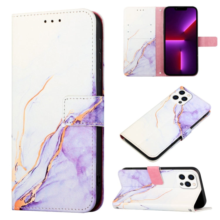 PT003 Marble Pattern Flip Leather Phone Case, For iPhone 16e, For iPhone 15 Pro Max, For iPhone 15 Pro, For iPhone 15 Plus