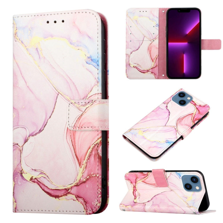 PT003 Marble Pattern Flip Leather Phone Case, For iPhone 16e, For iPhone 15 Pro Max, For iPhone 15 Pro, For iPhone 15 Plus