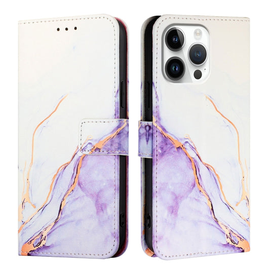 PT003 Marble Pattern Flip Leather Phone Case, For iPhone 16 Pro Max, For iPhone 16 Pro, For iPhone 16 Plus, For iPhone 16