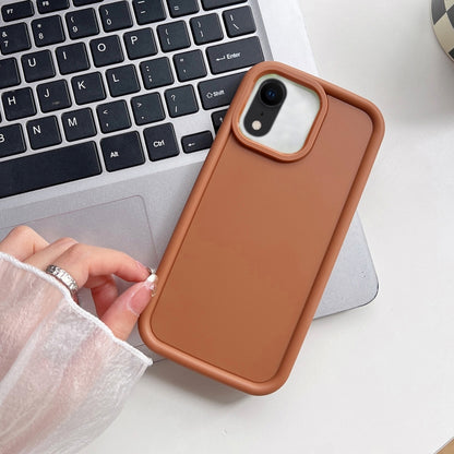جراب هاتف TPU مقاوم للصدمات بإطار غير لامع، مناسب لأجهزة iPhone X / XS، iPhone XR، iPhone XS Max، iPhone 8 Plus / 7 Plus