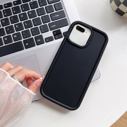 جراب هاتف TPU مقاوم للصدمات بإطار غير لامع، مناسب لأجهزة iPhone X / XS، iPhone XR، iPhone XS Max، iPhone 8 Plus / 7 Plus