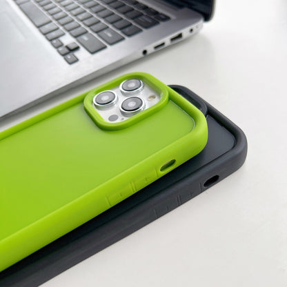 جراب هاتف TPU مقاوم للصدمات بإطار غير لامع، مناسب لأجهزة iPhone 13 Pro Max، iPhone 13 Pro، iPhone 13، iPhone 12، iPhone 12 Pro Max، iPhone 12 Pro، iPhone 11 Pro Max، iPhone 11، iPhone 11 Pro