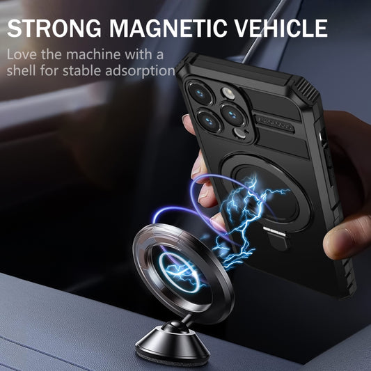 MagSafe Magnetic Holder Phone Case, For iPhone 15 Pro Max, For iPhone 15 Pro, For iPhone 15 Plus, For iPhone 15, For iPhone 14 Plus, For iPhone 14, For iPhone 14 Pro, For iPhone 14 Pro Max