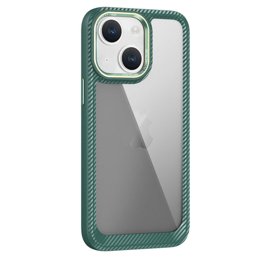 Carbon Fiber Transparent Back Panel Phone Case, For iPhone 14, For iPhone 14 Pro, For iPhone 14 Pro Max, For iPhone 13 Pro Max, For iPhone 13 Pro, For iPhone 13, For iPhone 12, For iPhone 12 Pro Max, For iPhone 12 Pro