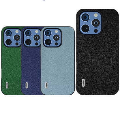 ABEEL Black Edge Genuine Leather Mino Phone Case, For iPhone 16 Pro Max, For iPhone 16 Pro, For iPhone 16 Plus, For iPhone 16, For iPhone 15 Pro Max, For iPhone 15 Pro