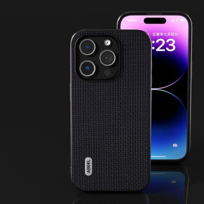 ABEEL Genuine Leather Luxury Black Edge Phone Case, For iPhone 15 Pro Max, For iPhone 15 Pro, For iPhone 15 Plus, For iPhone 15, For iPhone 14 Plus, For iPhone 14, For iPhone 14 Pro, For iPhone 14 Pro Max