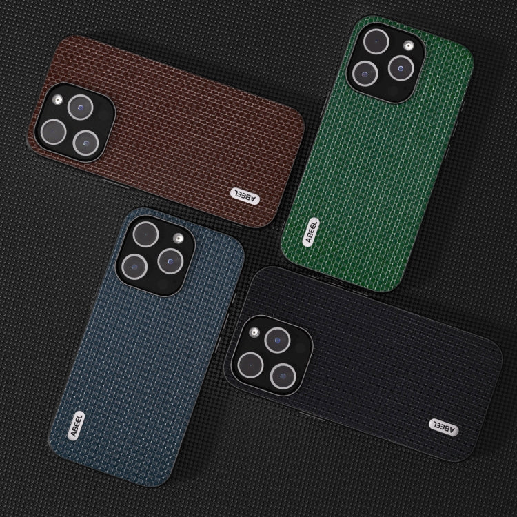 ABEEL Genuine Leather Luxury Black Edge Phone Case, For iPhone 15 Pro Max, For iPhone 15 Pro, For iPhone 15 Plus, For iPhone 15, For iPhone 14 Plus, For iPhone 14, For iPhone 14 Pro, For iPhone 14 Pro Max