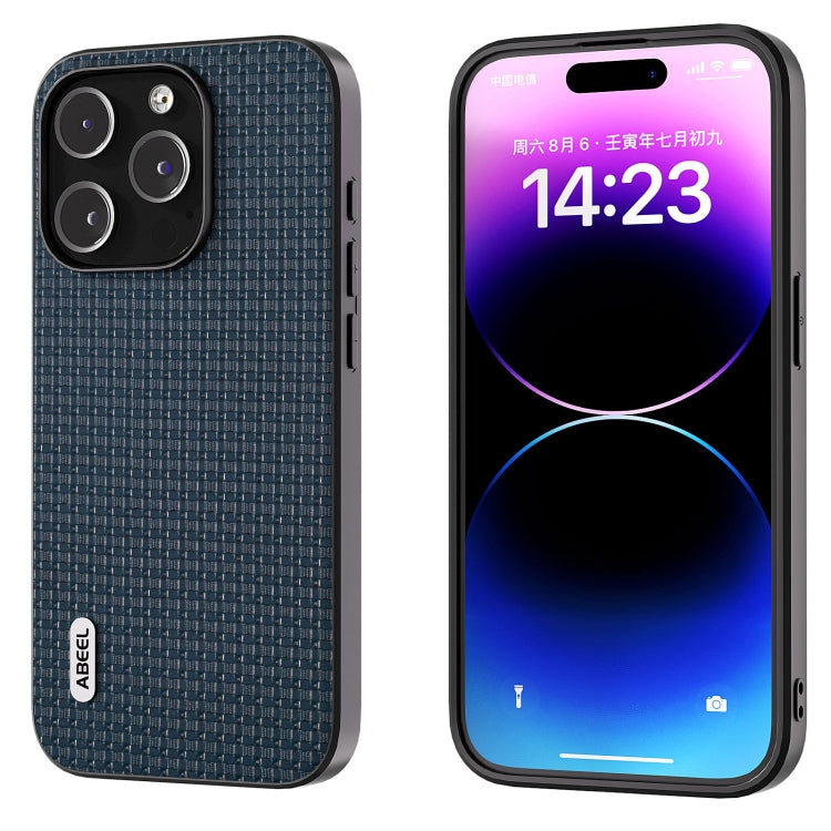 ABEEL Genuine Leather Luxury Black Edge Phone Case, For iPhone 15 Pro Max, For iPhone 15 Pro, For iPhone 15 Plus, For iPhone 15, For iPhone 14 Plus, For iPhone 14, For iPhone 14 Pro, For iPhone 14 Pro Max