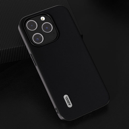 ABEEL Genuine Leather Silky Soft Black Edge Phone Case, For iPhone 15 Pro Max, For iPhone 15 Pro, For iPhone 15 Plus, For iPhone 15, For iPhone 14 Plus, For iPhone 14, For iPhone 14 Pro, For iPhone 14 Pro Max