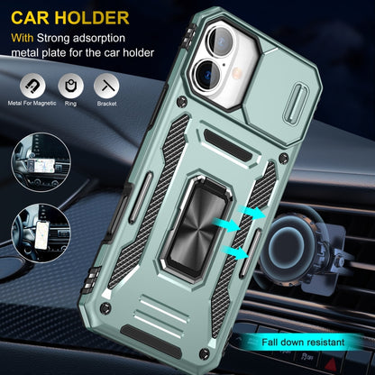 Armor PC + TPU Camera Shield Phone Case, For iPhone 16, For iPhone 15 Pro Max, For iPhone 15 Pro, For iPhone 15 Plus, For iPhone 15