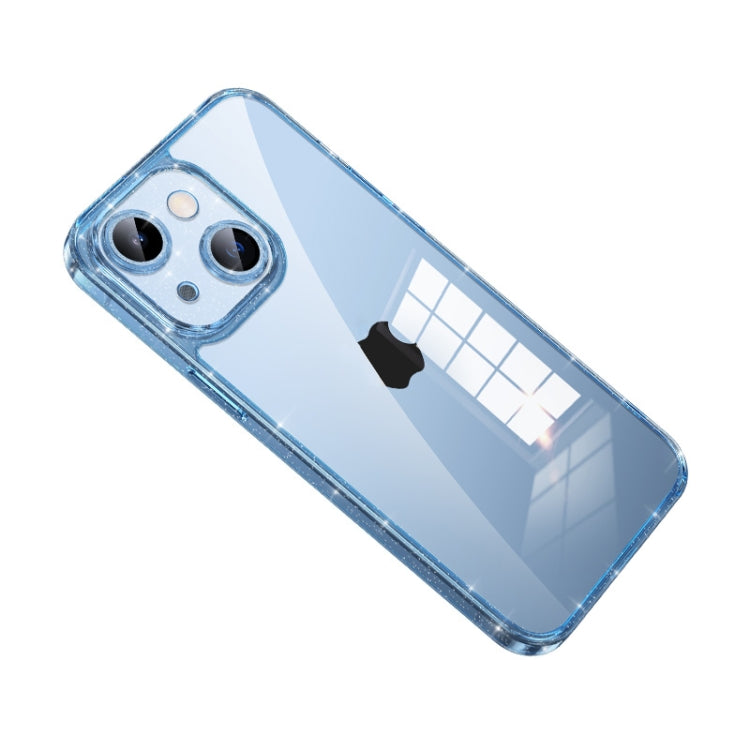 جراب هاتف SULADA لامع من مادة TPU + زجاج مقوى، لهاتف iPhone 14 Plus، وiPhone 14، وiPhone 14 Pro، وiPhone 14 Pro Max
