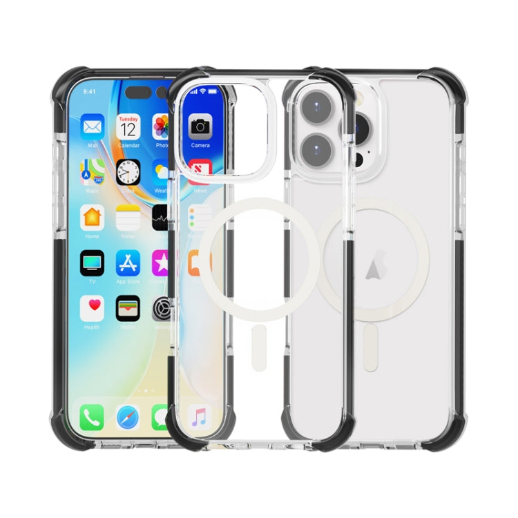 Acrylic Magsafe Magnetic Shockproof Phone Case, For iPhone 16 Pro, For iPhone 16 Plus