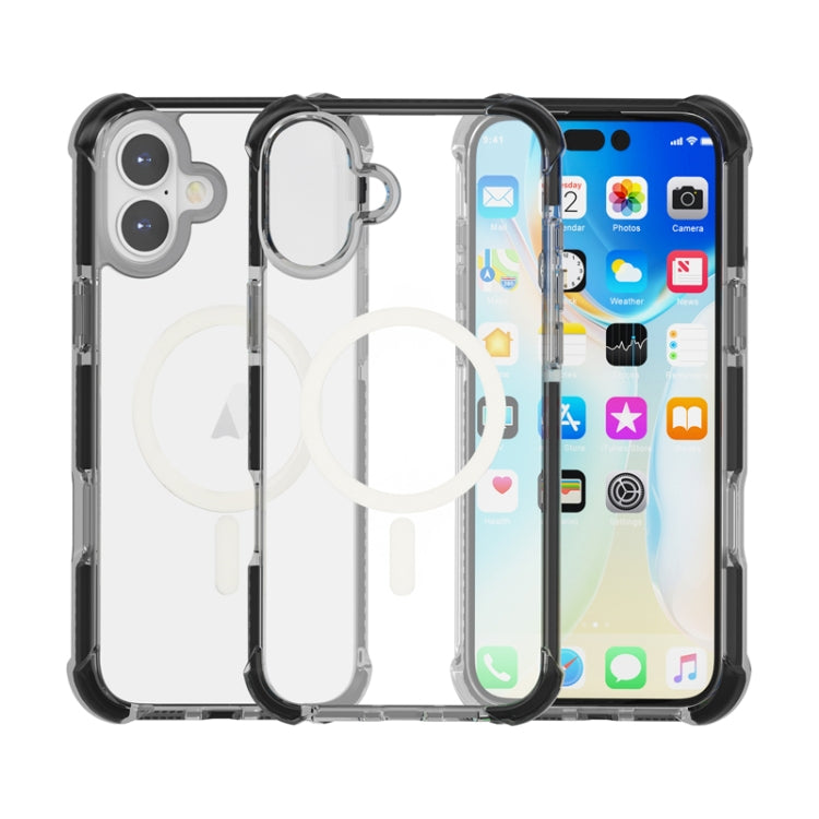 Acrylic Magsafe Magnetic Shockproof Phone Case, For iPhone 16 Pro, For iPhone 16 Plus