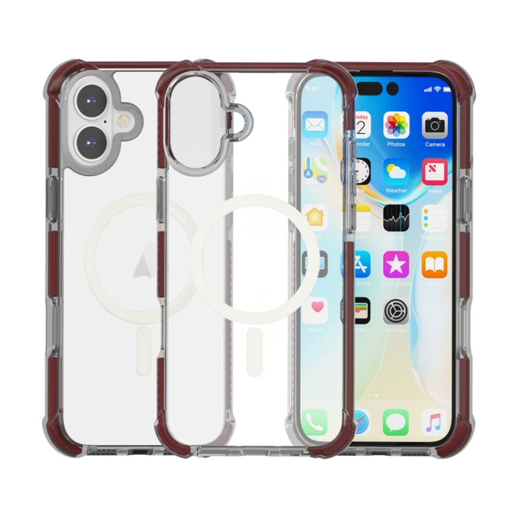 Acrylic Magsafe Magnetic Shockproof Phone Case, For iPhone 16 Pro, For iPhone 16 Plus