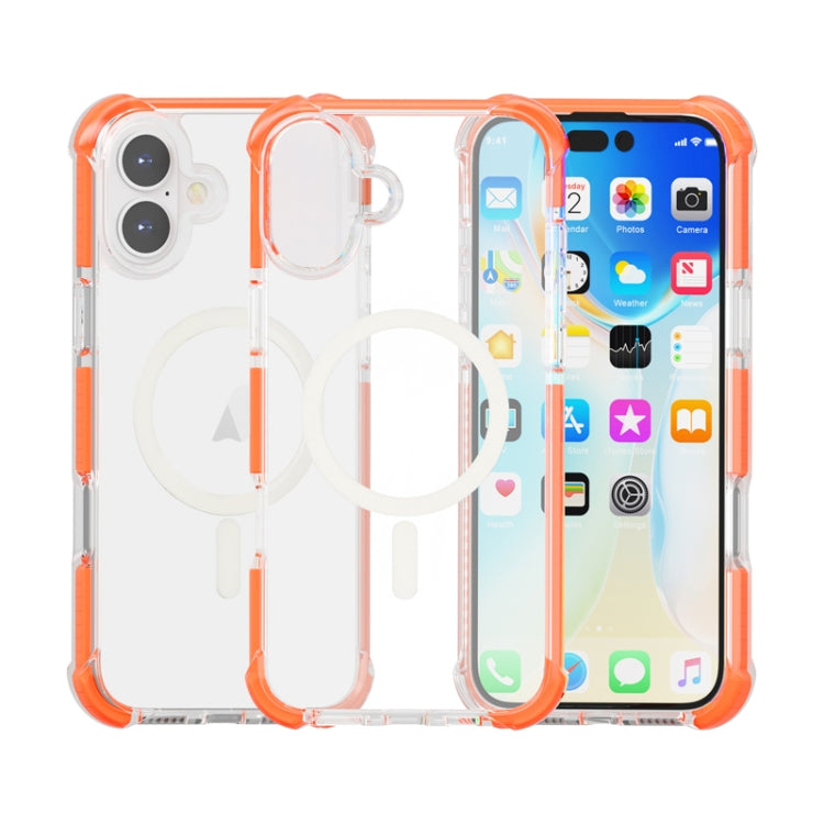 Acrylic Magsafe Magnetic Shockproof Phone Case, For iPhone 16 Pro, For iPhone 16 Plus