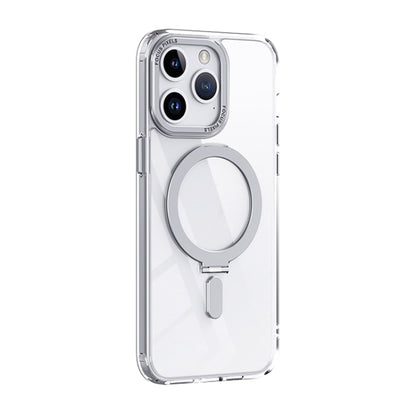 جراب هاتف مضاد للصدمات من Skin Feel MagSafe مع حامل، لهاتف iPhone 15 Pro Max، وiPhone 15 Pro، وiPhone 15 Plus، وiPhone 15