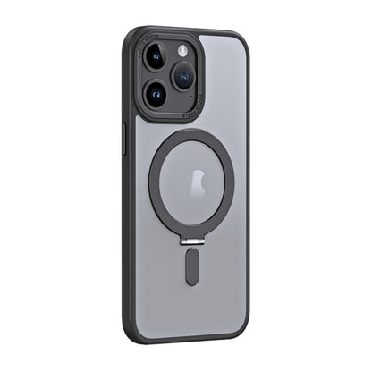 جراب هاتف مضاد للصدمات من Skin Feel MagSafe مع حامل، لهاتف iPhone 15 Pro Max، وiPhone 15 Pro، وiPhone 15 Plus، وiPhone 15