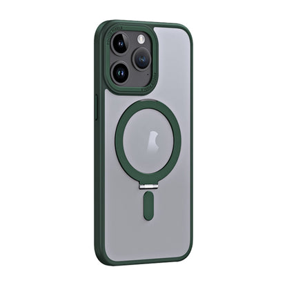 جراب هاتف مضاد للصدمات من Skin Feel MagSafe مع حامل، لهاتف iPhone 15 Pro Max، وiPhone 15 Pro، وiPhone 15 Plus، وiPhone 15