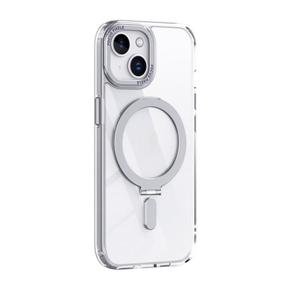 جراب هاتف مضاد للصدمات من Skin Feel MagSafe مع حامل، لهاتف iPhone 15 Pro Max، وiPhone 15 Pro، وiPhone 15 Plus، وiPhone 15
