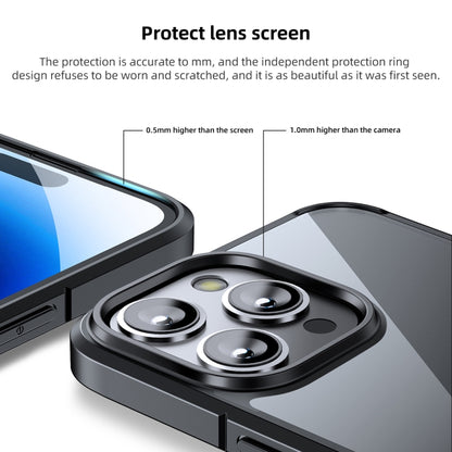 جراب هاتف شفاف من البولي كربونات والبولي يوريثين الحراري من آيس كريستال، مناسب لأجهزة iPhone 15 Pro Max وiPhone 15 Pro وiPhone 15 Plus وiPhone 15