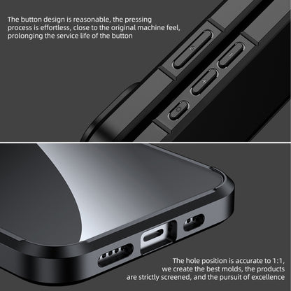 جراب هاتف شفاف من البولي كربونات والبولي يوريثين الحراري من آيس كريستال، مناسب لأجهزة iPhone 15 Pro Max وiPhone 15 Pro وiPhone 15 Plus وiPhone 15