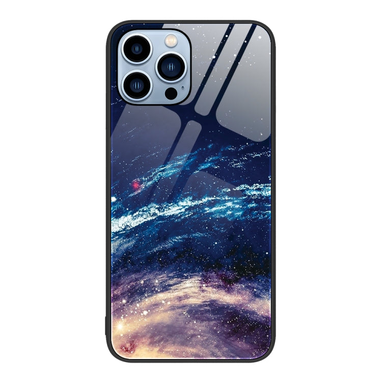 Colorful Painted Glass Phone Case, For iPhone 16, For iPhone 15 Pro Max, For iPhone 15 Pro