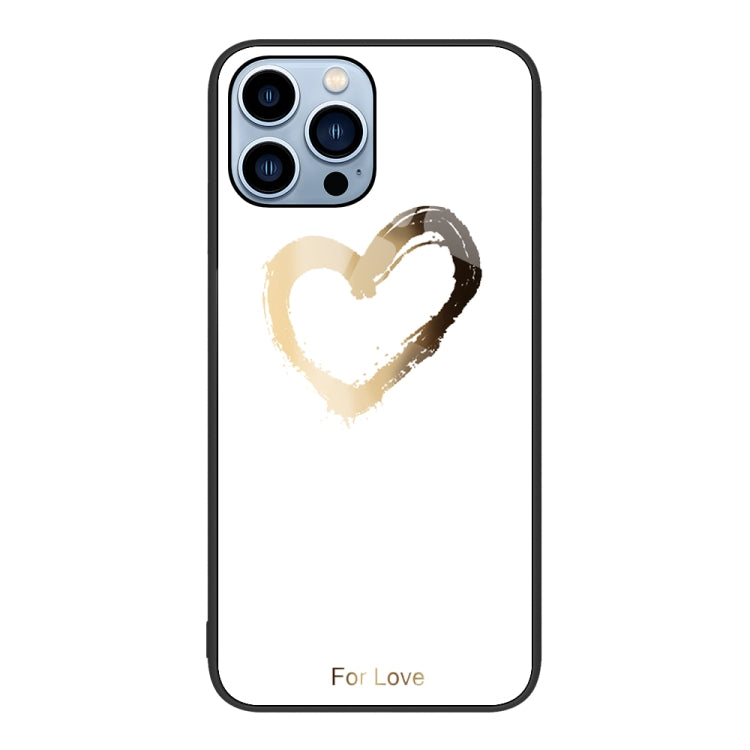Colorful Painted Glass Phone Case, For iPhone 16, For iPhone 15 Pro Max, For iPhone 15 Pro