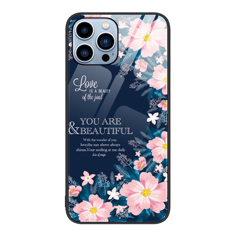 Colorful Painted Glass Phone Case, For iPhone 16, For iPhone 15 Pro Max, For iPhone 15 Pro