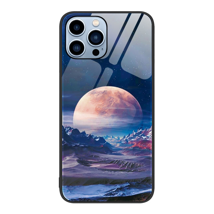 Colorful Painted Glass Phone Case, For iPhone 16, For iPhone 15 Pro Max, For iPhone 15 Pro