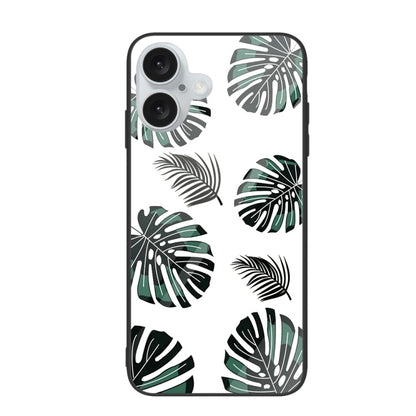 Colorful Painted Glass Phone Case, For iPhone 16 Pro Max, For iPhone 16 Pro, For iPhone 16 Plus