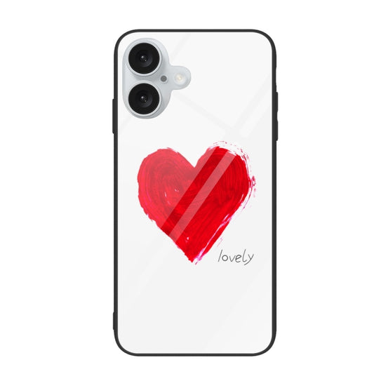 Colorful Painted Glass Phone Case, For iPhone 16, For iPhone 15 Pro Max, For iPhone 15 Pro
