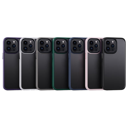 جراب هاتف مقاوم للصدمات بظهر غير لامع، مناسب لأجهزة iPhone 15 Pro Max وiPhone 15 Pro وiPhone 15 Plus وiPhone 15