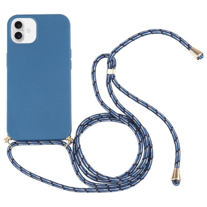 جراب هاتف مقاوم للصدمات من مادة TPU من قش القمح مع حبل للرقبة، لهاتف iPhone 16 Pro Max، وiPhone 16 Pro، وiPhone 16 Plus