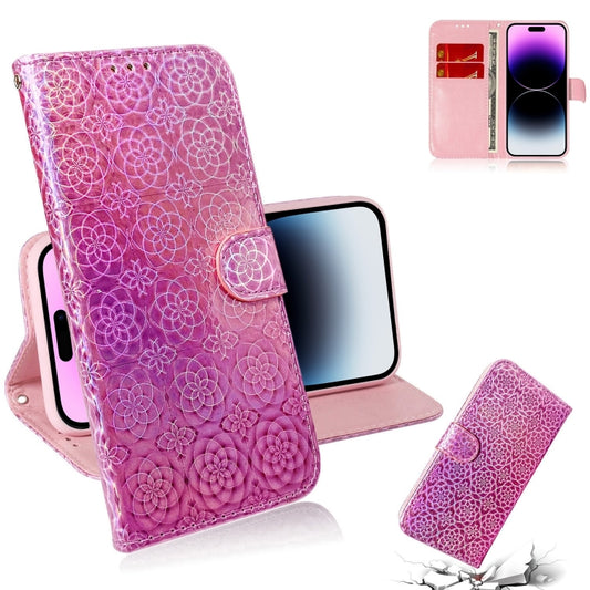 Colorful Magnetic Buckle Leather Phone Case