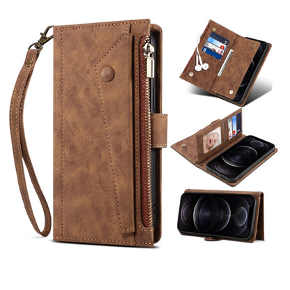 ESEBLE Retro Frosted RFID Flip Leather Phone Case, For iPhone 16e, For iPhone 16 Pro Max, For iPhone 16 Pro, For iPhone 16 Plus, For iPhone 16, For iPhone 15 Pro Max, For iPhone 15 Pro, For iPhone 15 Plus, For iPhone 15