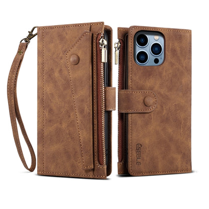 ESEBLE Retro Frosted RFID Flip Leather Phone Case, For iPhone 16e, For iPhone 16 Pro Max, For iPhone 16 Pro, For iPhone 16 Plus, For iPhone 16, For iPhone 15 Pro Max, For iPhone 15 Pro, For iPhone 15 Plus, For iPhone 15