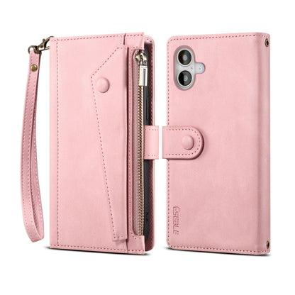 ESEBLE Retro Frosted RFID Flip Leather Phone Case, For iPhone 16e, For iPhone 16 Pro Max, For iPhone 16 Pro, For iPhone 16 Plus, For iPhone 16, For iPhone 15 Pro Max, For iPhone 15 Pro, For iPhone 15 Plus, For iPhone 15