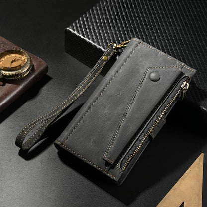 ESEBLE Retro Frosted RFID Flip Leather Phone Case, For iPhone 16e, For iPhone 16 Pro Max, For iPhone 16 Pro, For iPhone 16 Plus, For iPhone 16, For iPhone 15 Pro Max, For iPhone 15 Pro, For iPhone 15 Plus, For iPhone 15