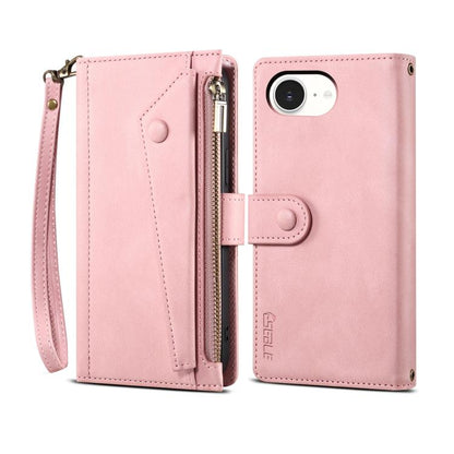 ESEBLE Retro Frosted RFID Flip Leather Phone Case, For iPhone 16e, For iPhone 16 Pro Max, For iPhone 16 Pro, For iPhone 16 Plus, For iPhone 16, For iPhone 15 Pro Max, For iPhone 15 Pro, For iPhone 15 Plus, For iPhone 15