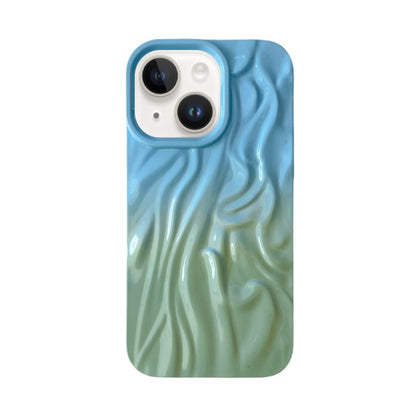 جراب هاتف TPU بملمس زيتي متدرج التجاعيد، مناسب لأجهزة iPhone 13 Pro وiPhone 13 وiPhone 12 وiPhone 12 Pro Max وiPhone 12 Pro