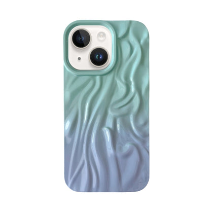 جراب هاتف TPU بملمس زيتي متدرج التجاعيد، مناسب لأجهزة iPhone 13 Pro وiPhone 13 وiPhone 12 وiPhone 12 Pro Max وiPhone 12 Pro
