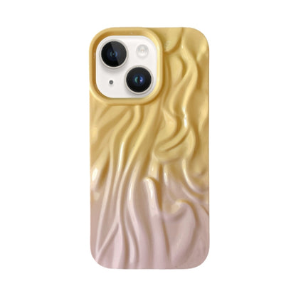 جراب هاتف TPU بملمس زيتي متدرج التجاعيد، مناسب لأجهزة iPhone 13 Pro وiPhone 13 وiPhone 12 وiPhone 12 Pro Max وiPhone 12 Pro