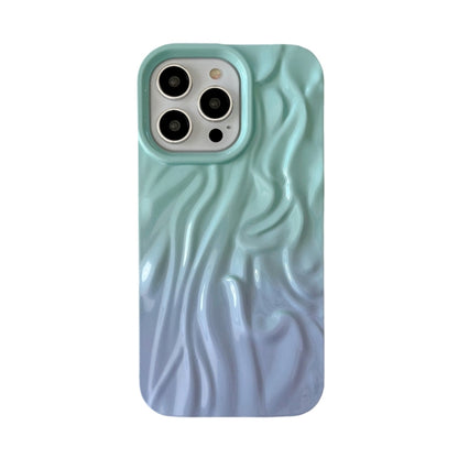 جراب هاتف TPU بملمس زيتي متدرج التجاعيد، مناسب لأجهزة iPhone 13 Pro وiPhone 13 وiPhone 12 وiPhone 12 Pro Max وiPhone 12 Pro