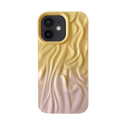 جراب هاتف TPU بملمس زيتي متدرج التجاعيد، مناسب لأجهزة iPhone 13 Pro وiPhone 13 وiPhone 12 وiPhone 12 Pro Max وiPhone 12 Pro
