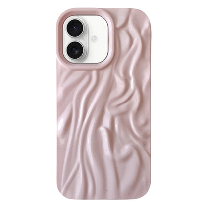 جراب هاتف TPU بملمس زيتي متدرج التجاعيد، مناسب لأجهزة iPhone 16 Pro Max وiPhone 16 Pro وiPhone 16 Plus وiPhone 16